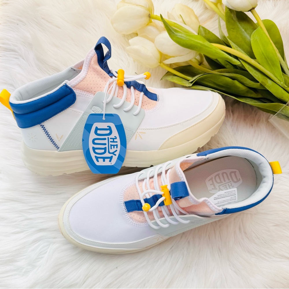 Hey Dude Sirocco Mid Color-Block Sneakers